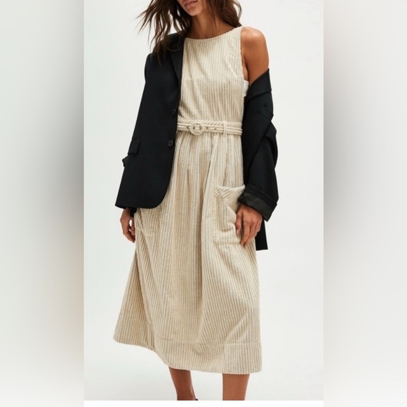 Free People The Other Side Corduroy Midi Dress
Cream New 2 boho festival western - Picture 2 of 9